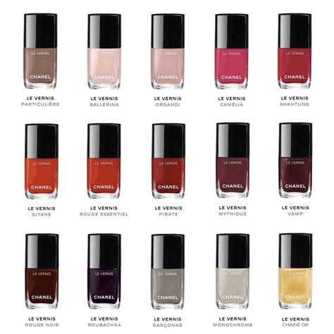 chanel nail polish canada|chanel nails color chart.